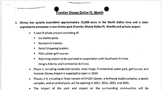 Disney Texas court documents