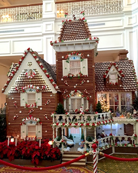 Grand Floridian gingerbread house