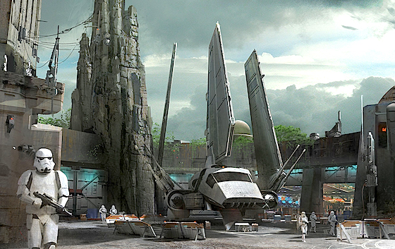 Star Wars Land Concept Art 2