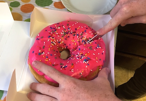 Big Pink doughnut
