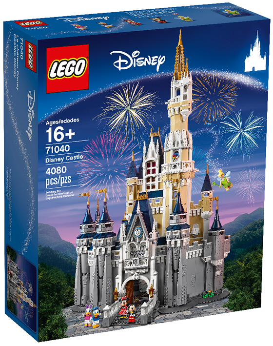 Lego Disney castle box