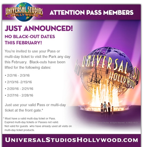 Universal's email announcement