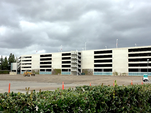 RIP Pinocchio parking lot