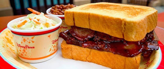 Disney World's Tortuga Tavern Changes its Menu to Barbecue Sandwiches