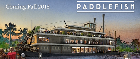 Paddlefish will replace Fulton's Crab House in Disney Springs