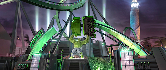 Universal reveals more detail about its new Hulk coaster