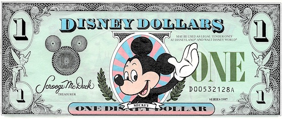 Now it's time to say good-bye... to Disney Dollars