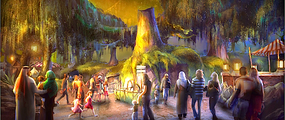 Where will we see Shrek next in theme parks?