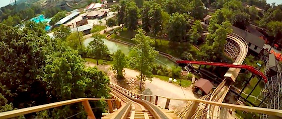 Let's take a ride on Holiday World's The Legend - reborn