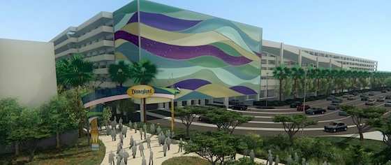 Disneyland details its new parking garage and entryway plans