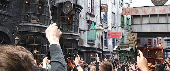 Fans celebrate Harry Potter at the Universal Orlando Resort