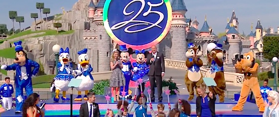 Disneyland Paris celebrates its 25th anniversary with new shows, parade