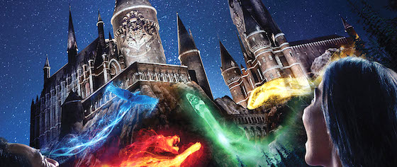 Universal Studios Hollywood announces Harry Potter light show