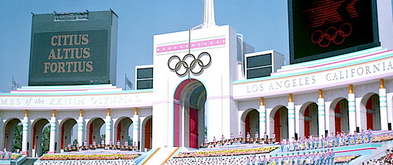 What should theme parks do when the Olympics come to town?