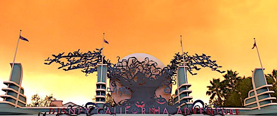 Wildfire darkens skies over the Disneyland Resort