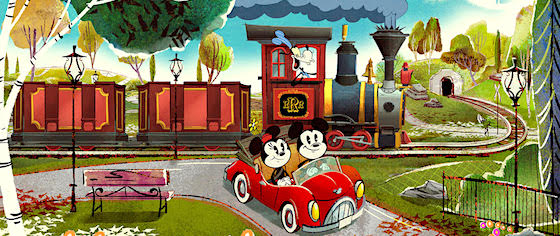 Let's take a first look at the plans for Mickey & Minnie's Runaway Railway