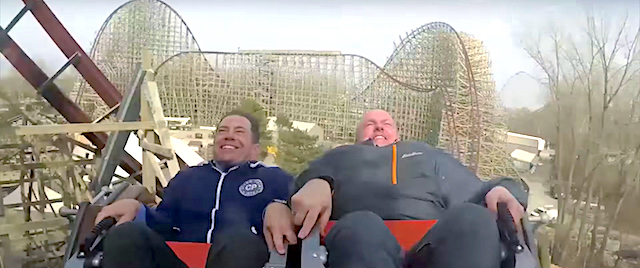 Here's the first on-ride video from Cedar Point's Steel Vengeance