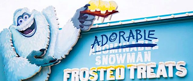 Adorable Snowman Frosted Treats opens on Disney's Pixar Pier