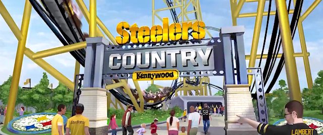 The Steel Curtain is rising at Kennywood