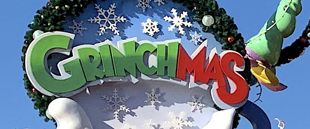 It's time again for Grinchmas at Universal Orlando Resort
