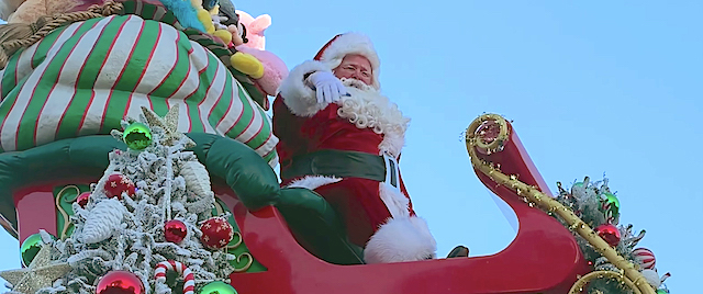 Which theme park has the best Christmas parade?