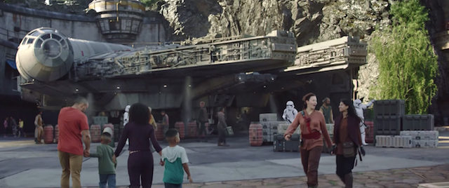 Here is Disney's Christmas preview of Star Wars: Galaxy's Edge