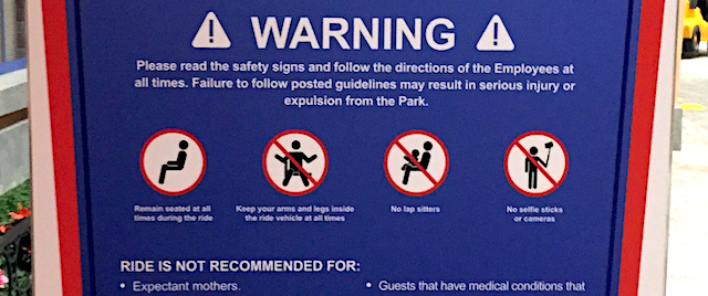 Whose job is it to keep your family safe in a theme park?