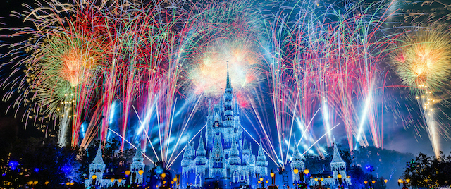 Welcome the New Year with live fireworks from Walt Disney World