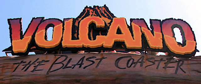 Kings Dominion closes Volcano: The Blast Coaster