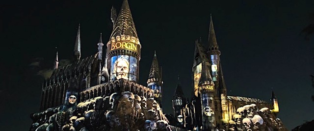 The Dark Arts rule in Universal's new Hogwarts Castle show