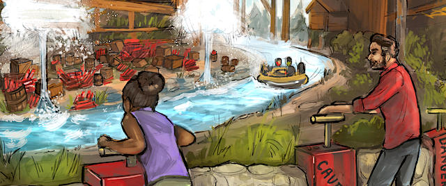 Knott's announces the opening date for Calico River Rapids
