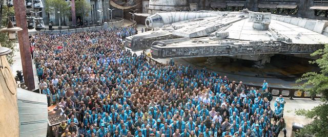 Disneyland cast celebrates their opening of Star Wars: Galaxy's Edge