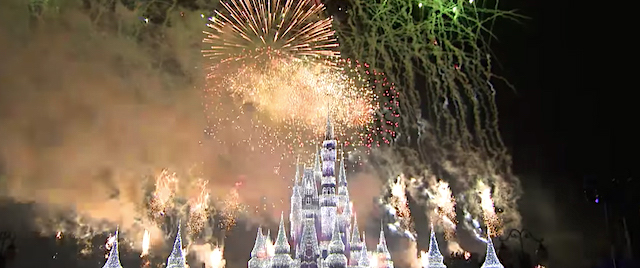 First look at Disney World's new holiday fireworks show