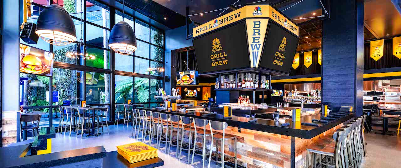 NBC Sports Restaurant Opens at Universal Hollywood