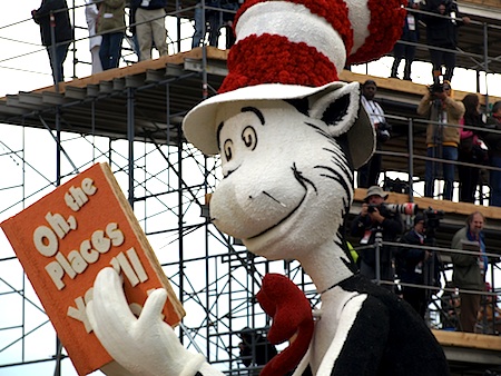 The Cat in the Hat in the Rose Parade