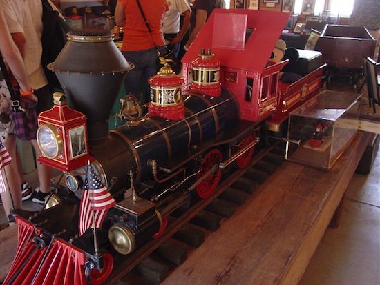 Disneyland railroad model