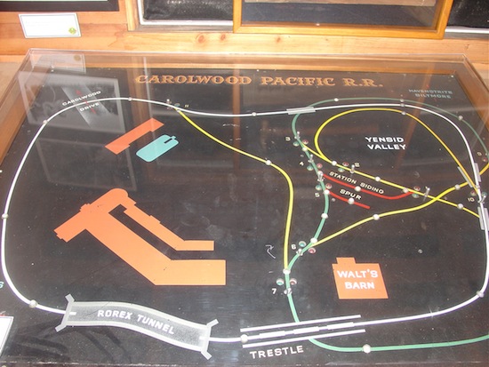 Carolwood RR route