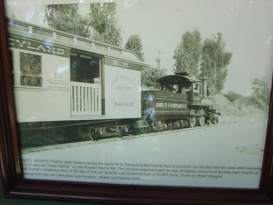 Photo of Disneyland railroad
