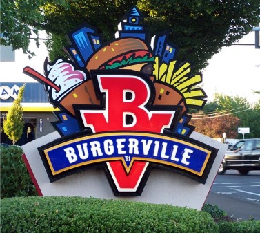 Burgerville sign