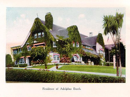 Adolphus Busch's Ivy Hall