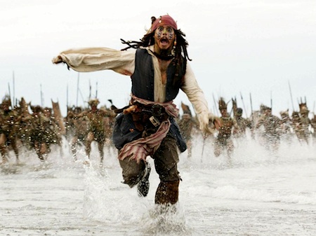 Capt. Jack Sparrow. Image courtesy Disney