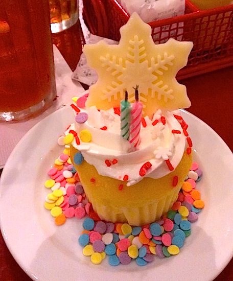 Cupcake from Chef Mickey's