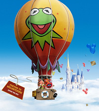 Disney's volunteer program logo, with the Muppets.