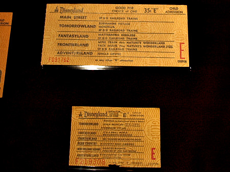 Disneyland E Tickets
