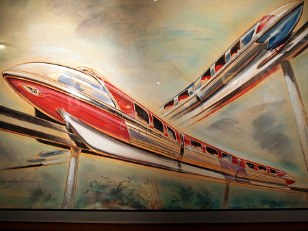 Disneyland monorails