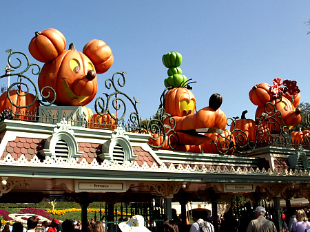 Halloweentime at Disneyland