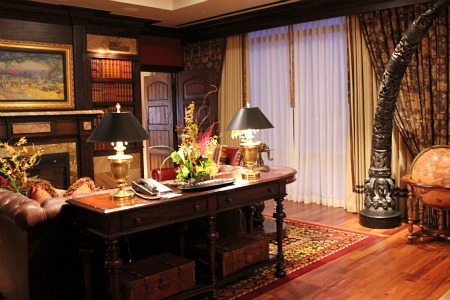 The living room