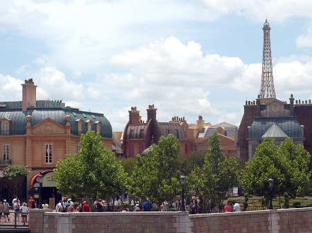 The French pavilion at Epcot