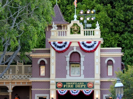 Disneyland fire station