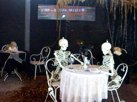 Skeleton dinner